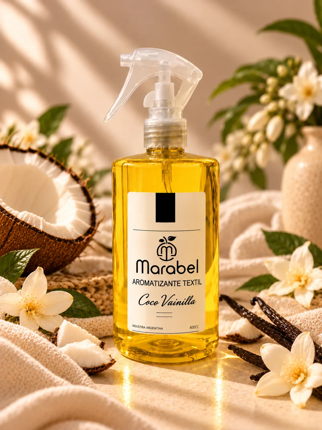 Aromatizante Textil Coco Vainilla