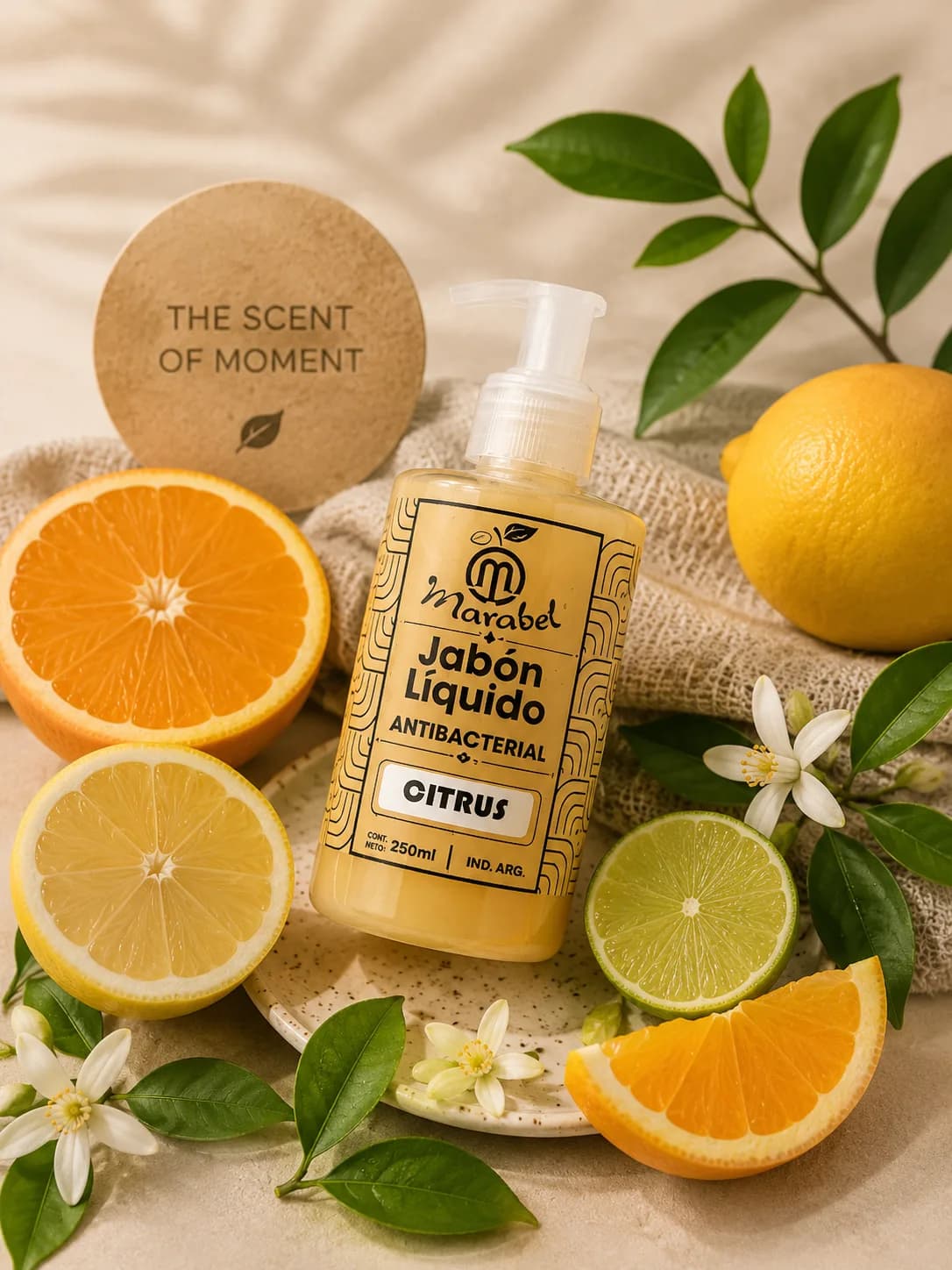 Jabón Líquido Antibacterial Citrus