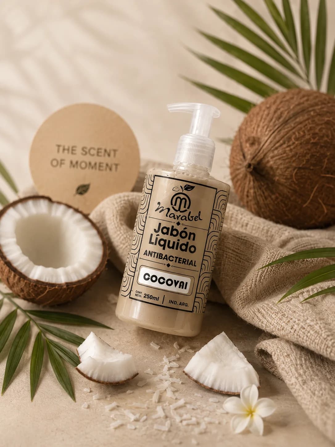 Jabón Líquido Antibacterial Cocovai